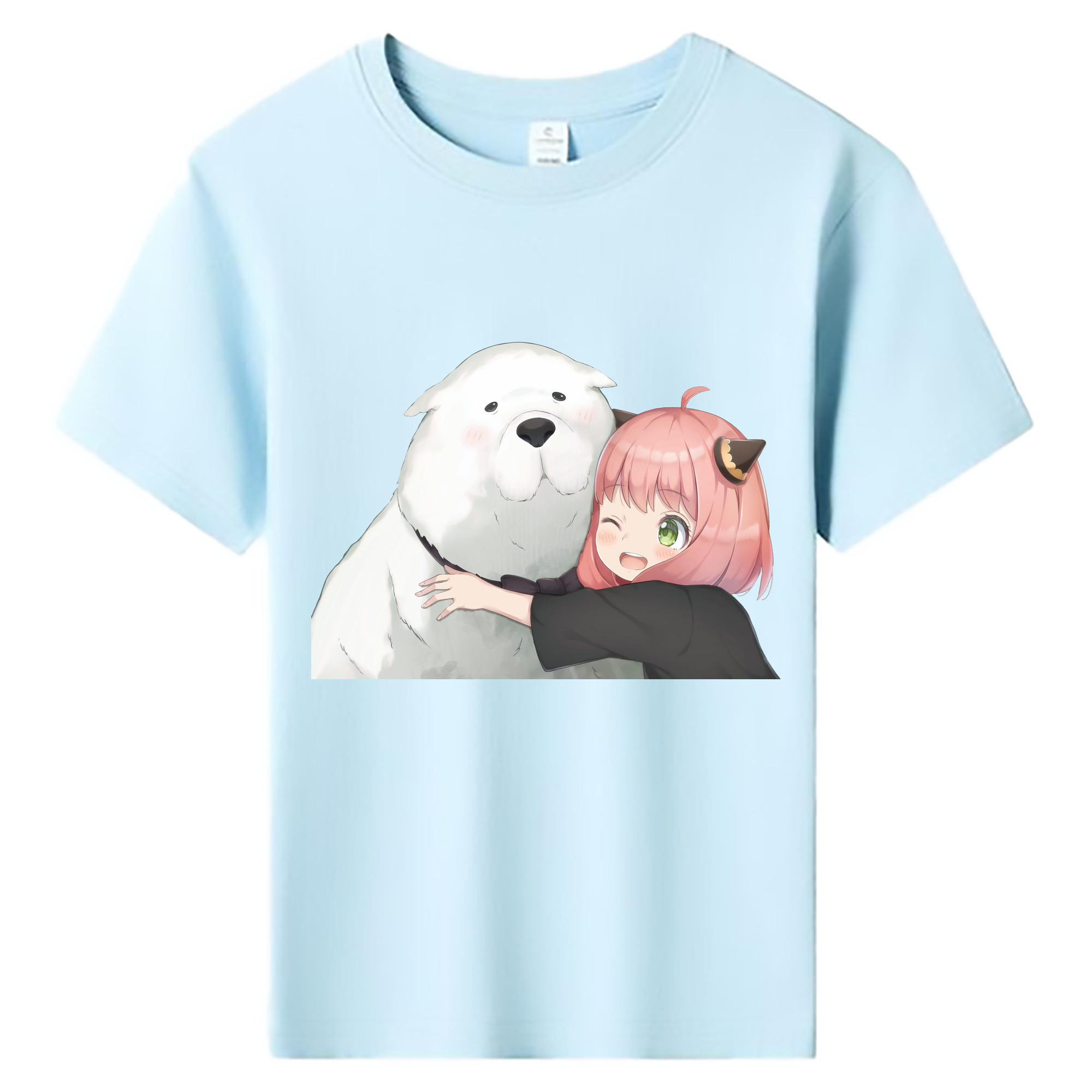 （画像用） SPY×FAMILY间谍家家酒 綿100％キッズTシャツ（フロントプリント）